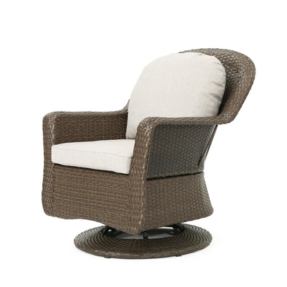 Swivel Club Chair Set