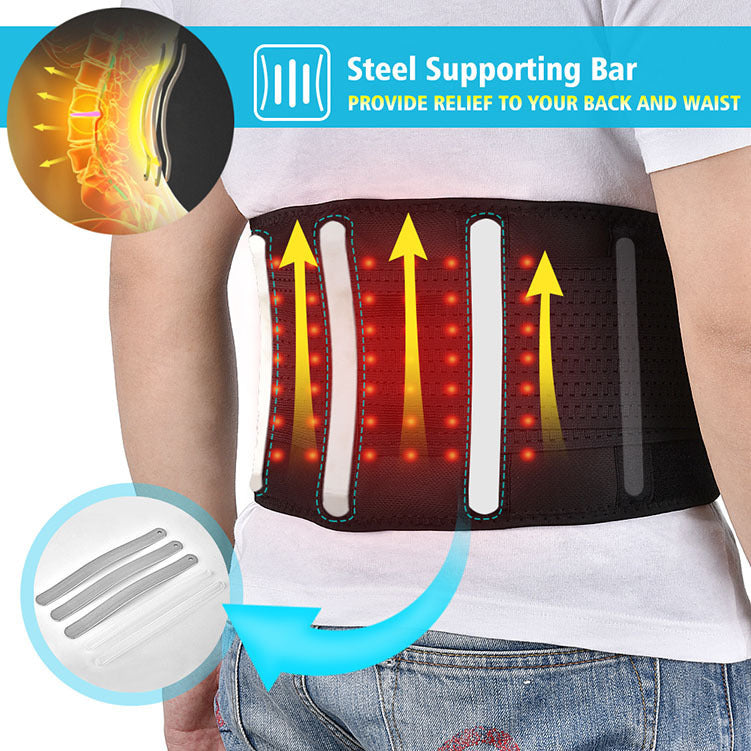 Red Light Heating Massage Belt