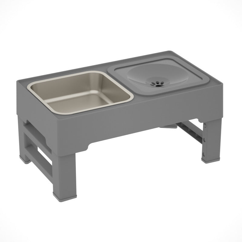 Adjustable Height Elevated Dog Bowl