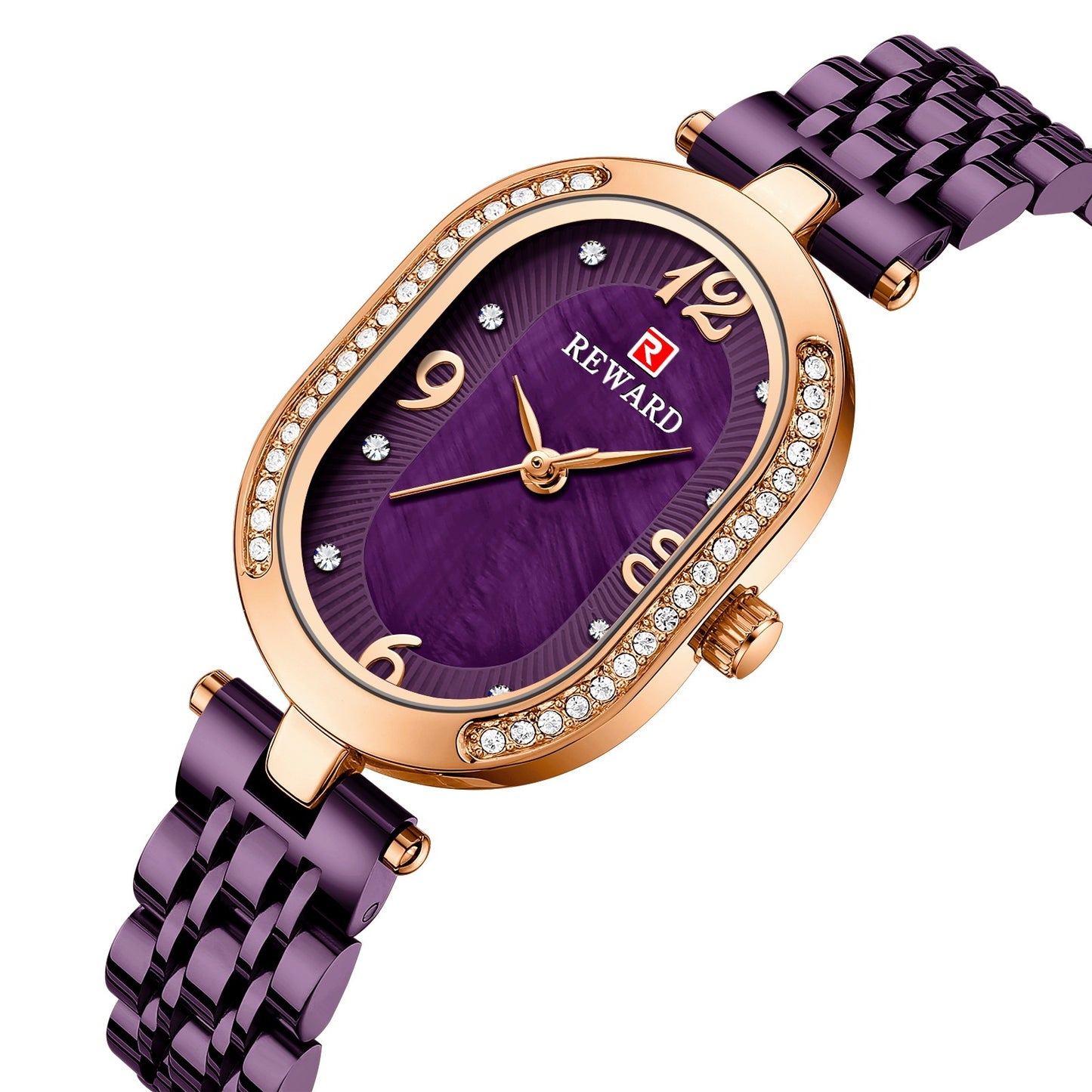 Elegant Watch With Diamonds