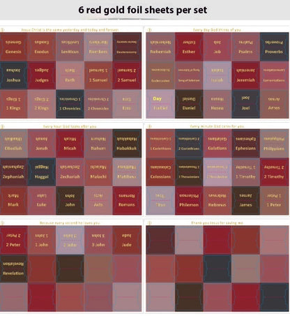 Bible Index Labels