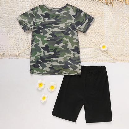 'Daddy's Girl' Cute Letter Print Top & Coordinating Pants Set