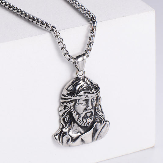 Jesus Stainless Steel Pendant