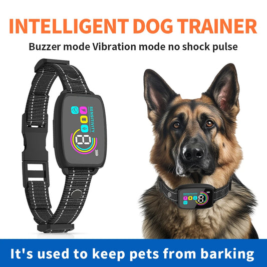 Smart Automatic Anti Barking Dog Collar Rechargeable