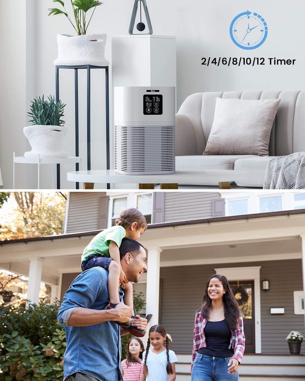 Air Purifier with Aromatherapy - 600sqft