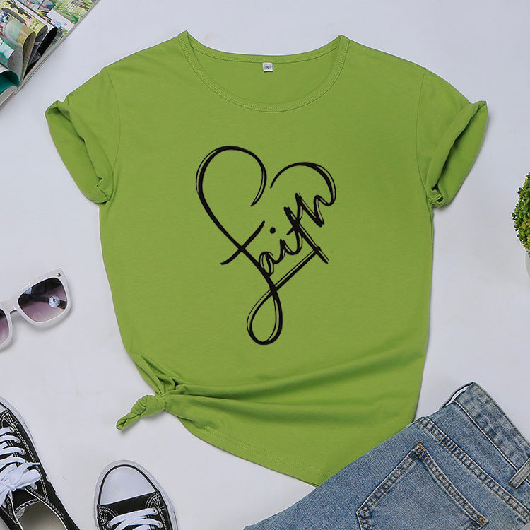 'Faith' Monogrammed T-shirt