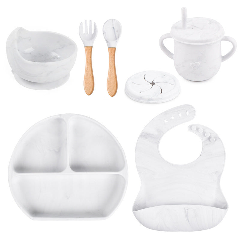 6-piece Silicone Tableware Set