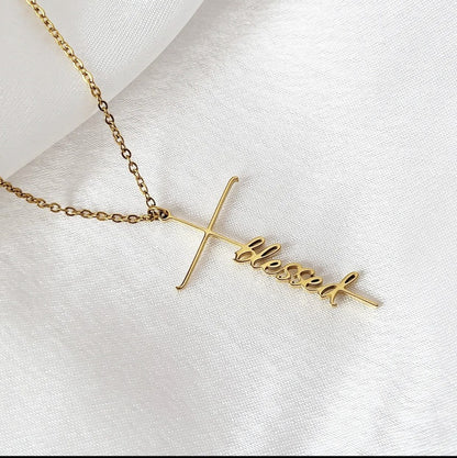 Stainless Steel Faith Necklace