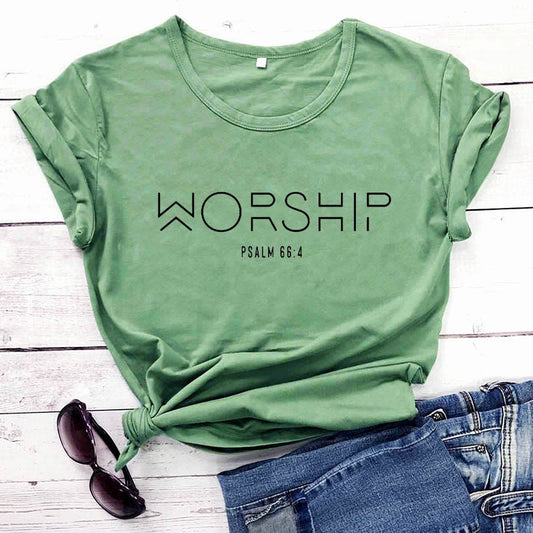'Worship' Christian T-Shirt