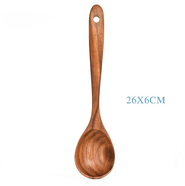 Teak Natural Wood Cooking Utensils