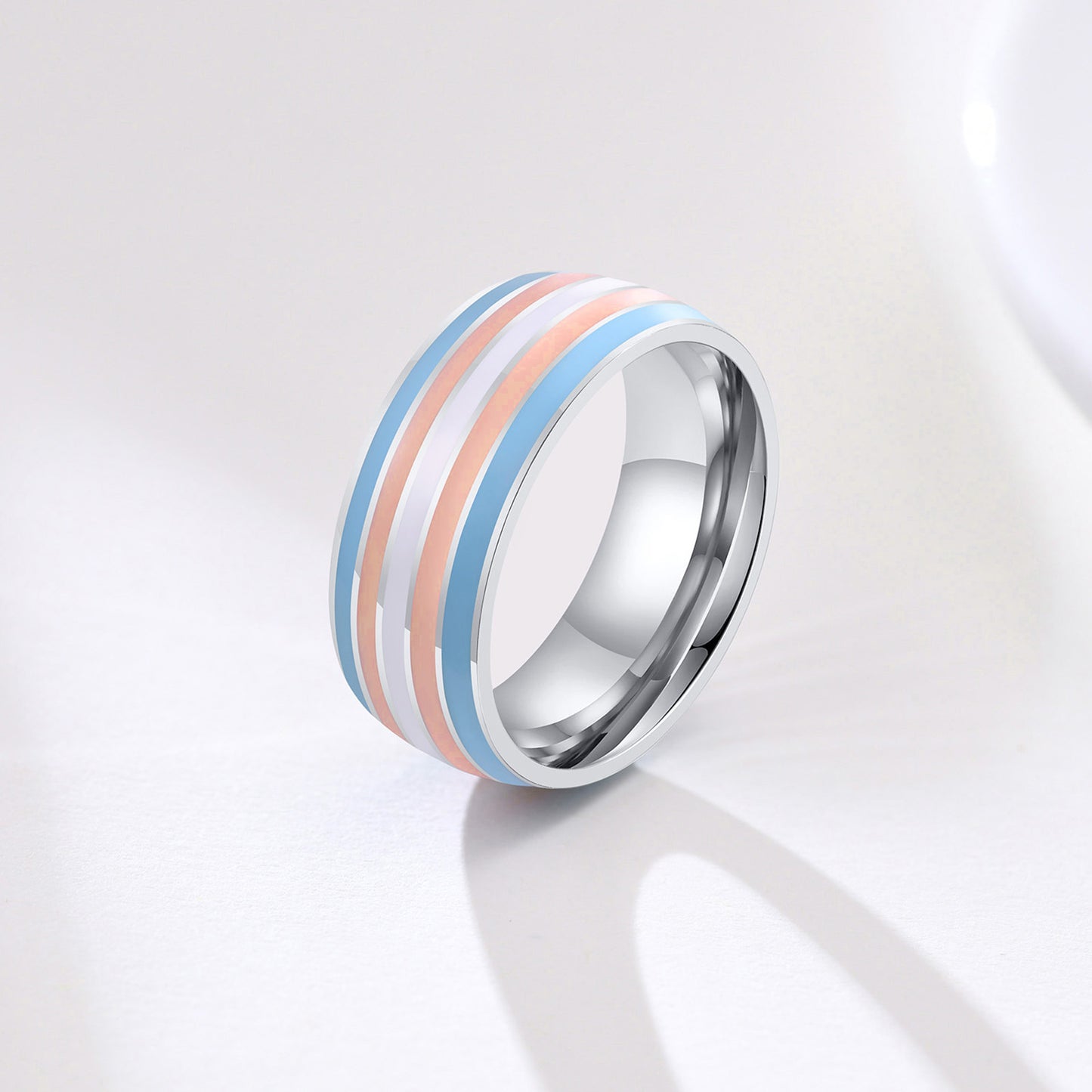 Plain Band Flag Ring