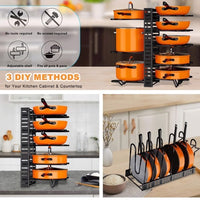 2 Piece Kitchen Organization And Storage Racks