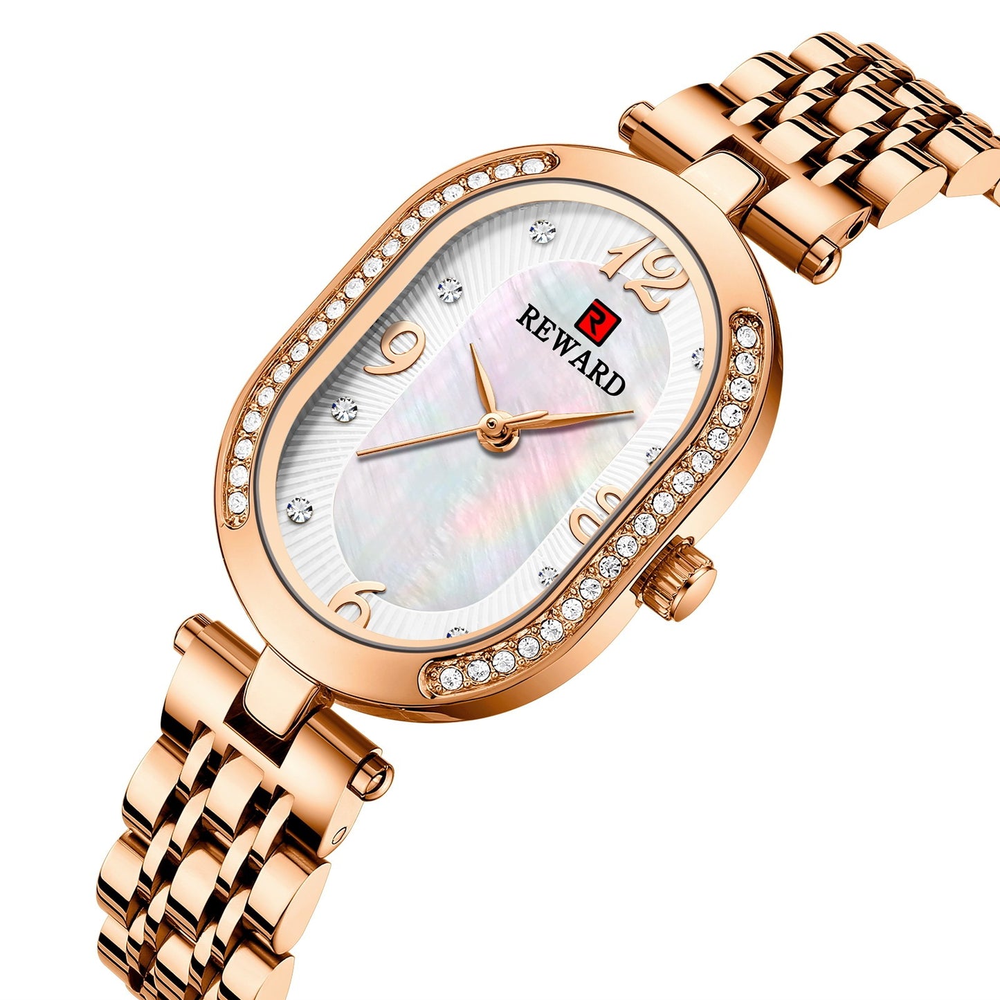 Elegant Watch With Diamonds