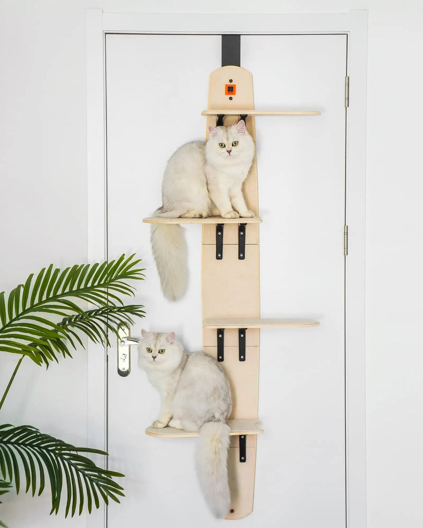 4-Level Door Mounted Vertical Cat Tree