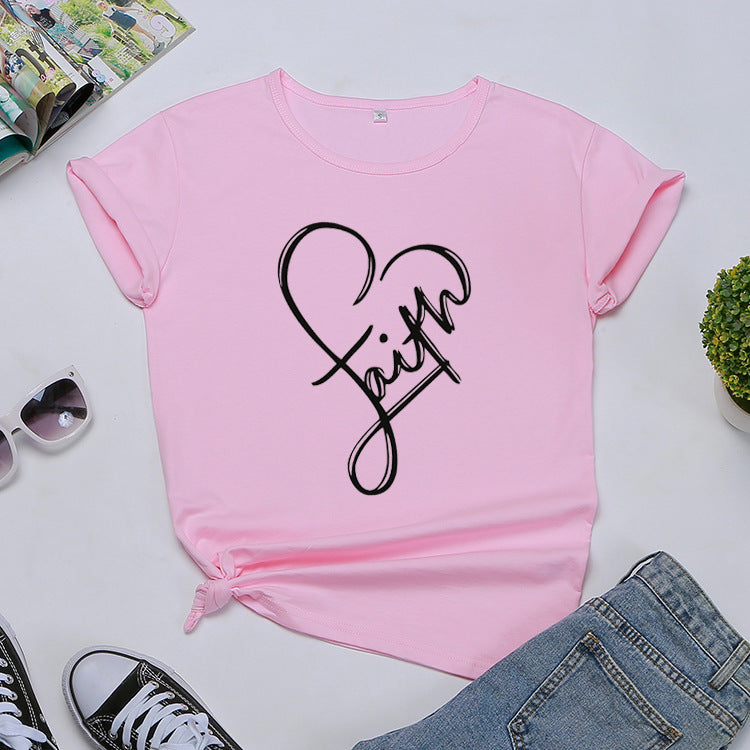 'Faith' Monogrammed T-shirt