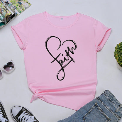 'Faith' Monogrammed T-shirt