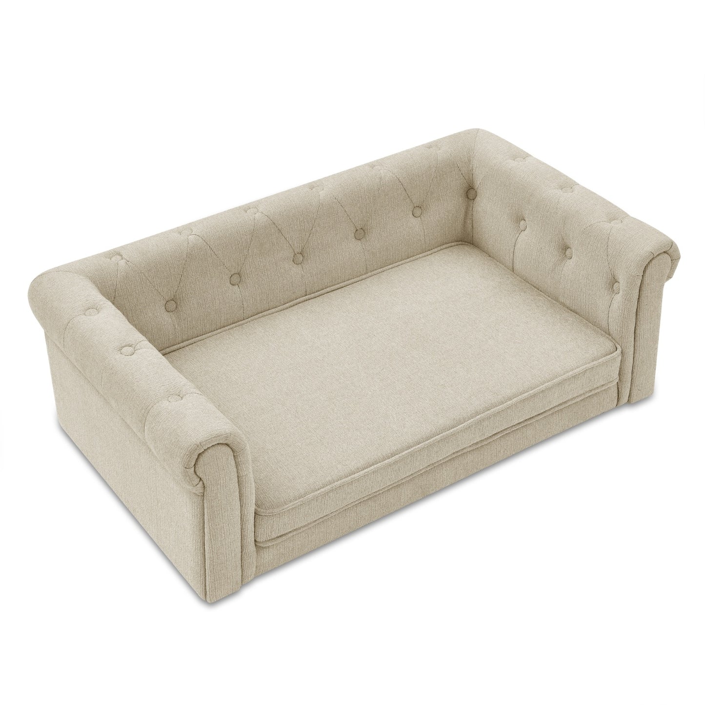 Elegant Rectangle Pet Bed for Medium and Large Dogs