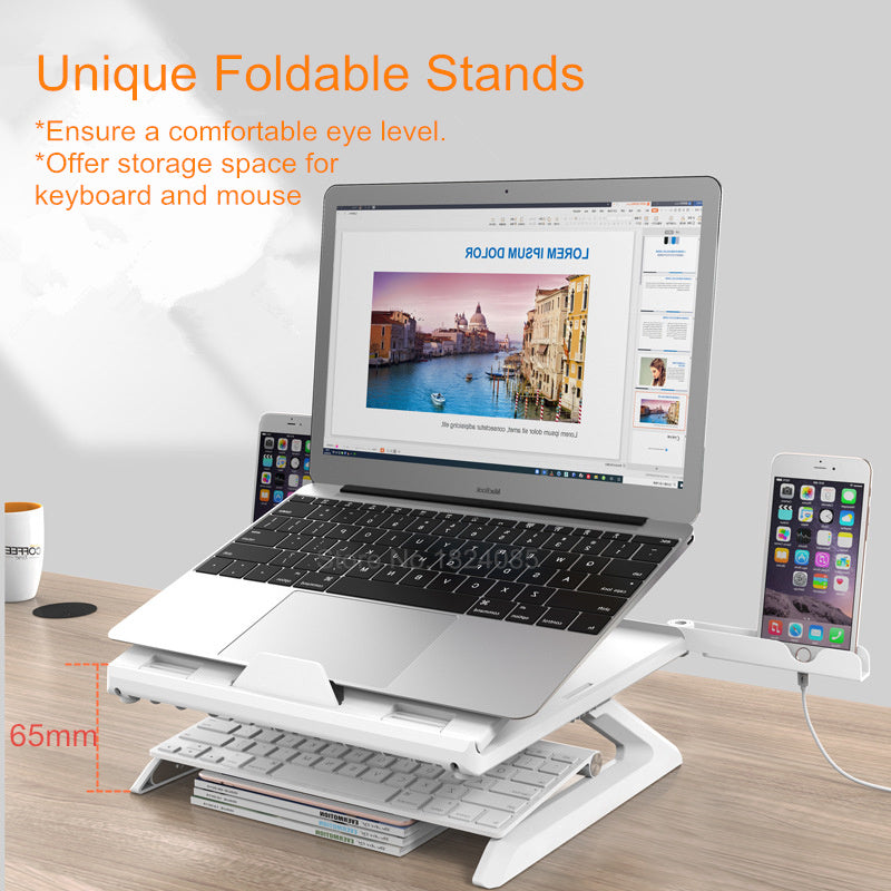 Multifunctional Folding Notebook Stand