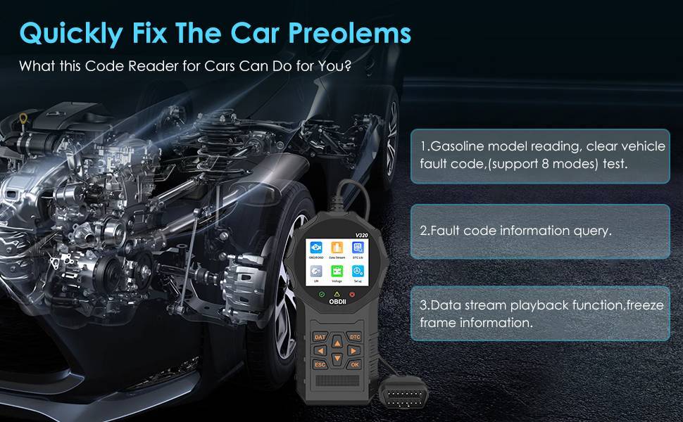 OBD Code Engine Fault Diagnostic Tool