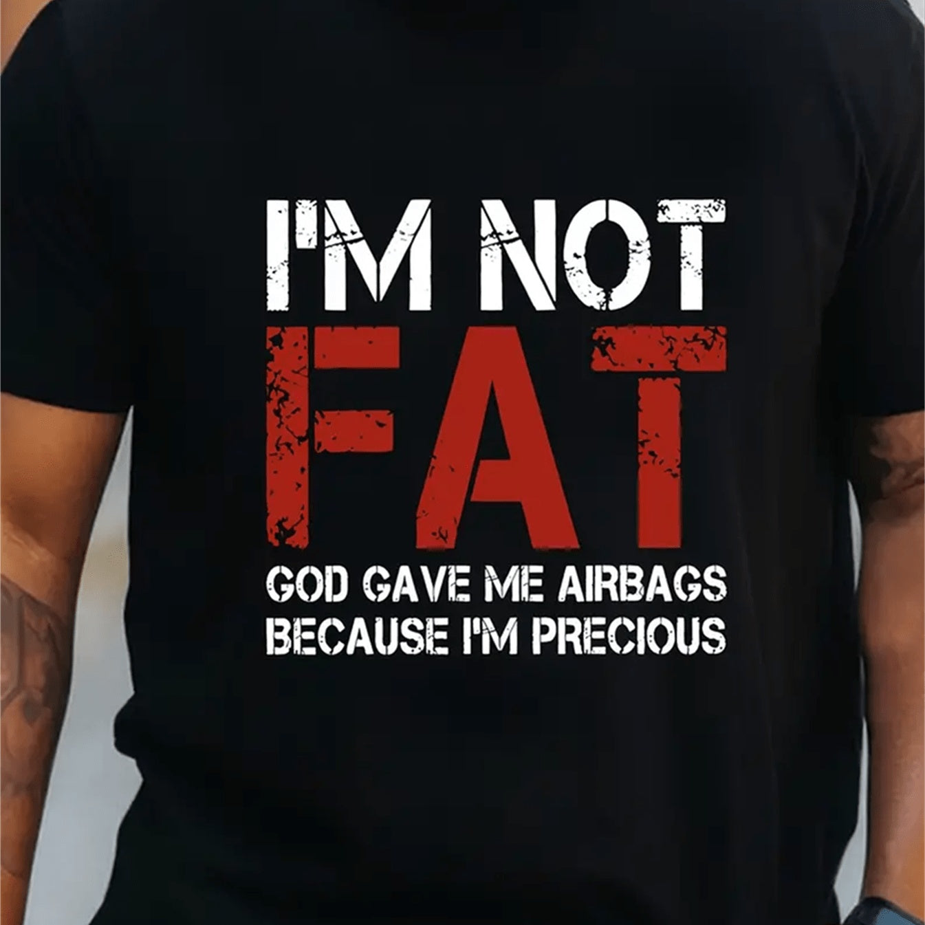 'I'm Not Fat' T-Shirt