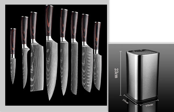 Damascus Style Chef Knives