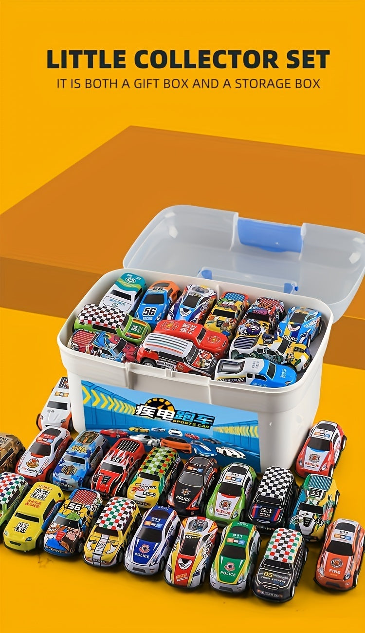 A 50-piece Alloy Toy Car Set