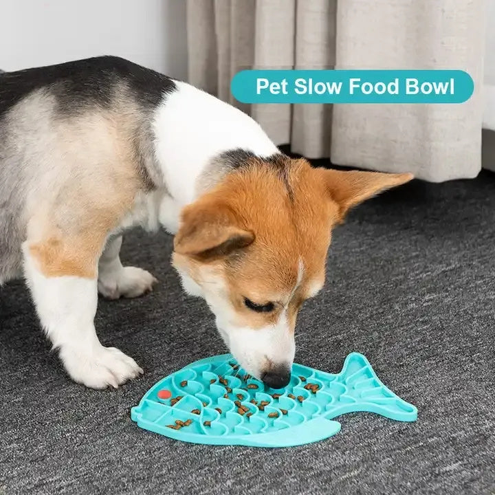 Silicone Slow Feed Lick Mat For Dogs