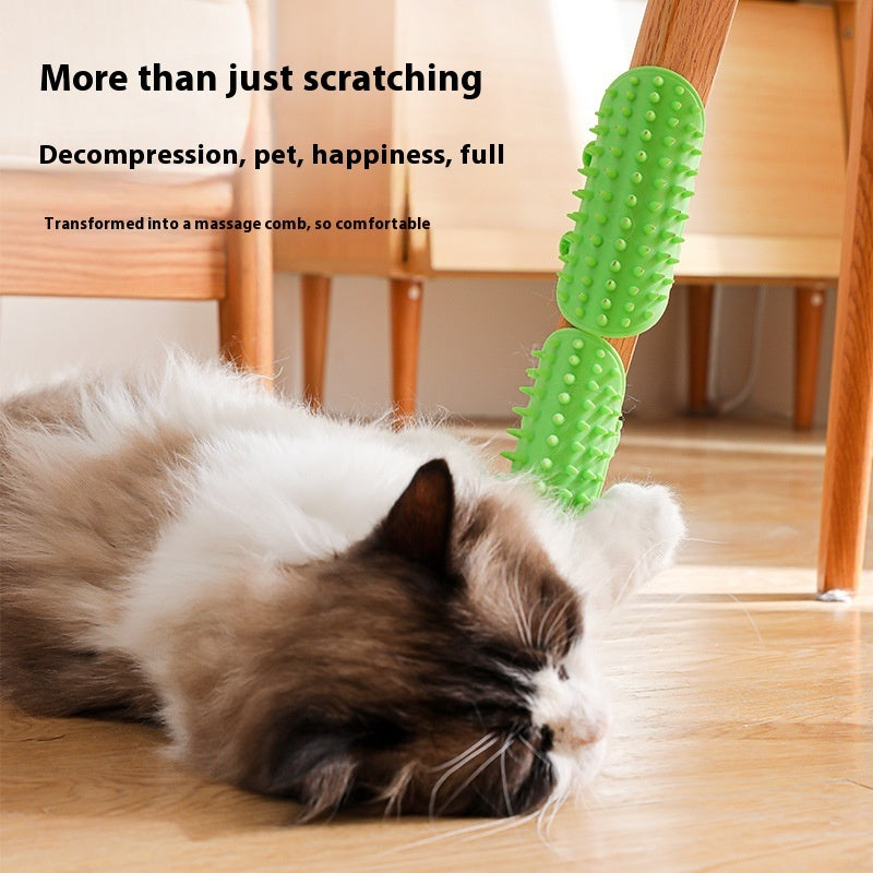 Cat Self Massage and Grooming Brush