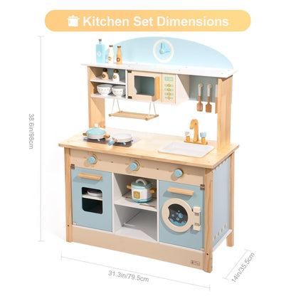 Pretend Play Kitchen and Cooking Set