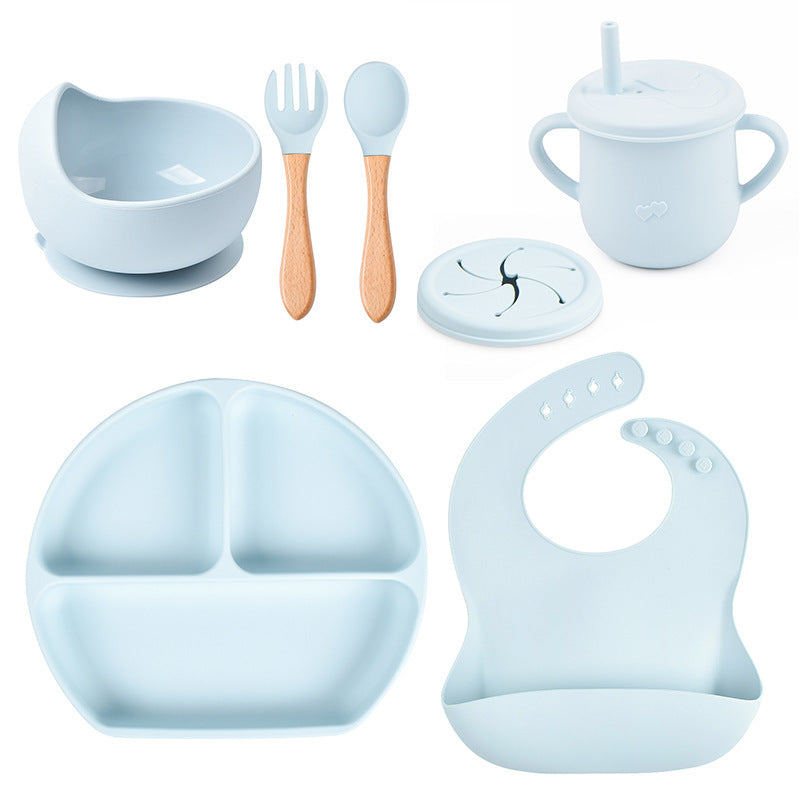 6-piece Silicone Tableware Set