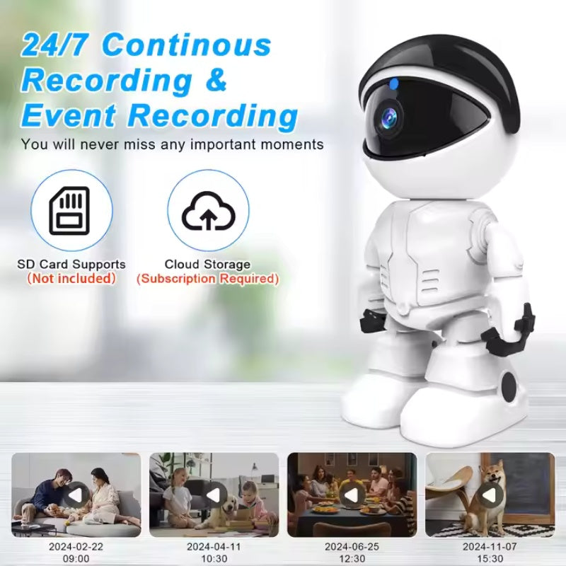 WESECUU Smart Robot with Camera