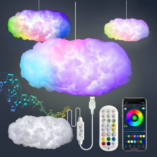 USB Cloud Light APP Control Music Synchronization 3D