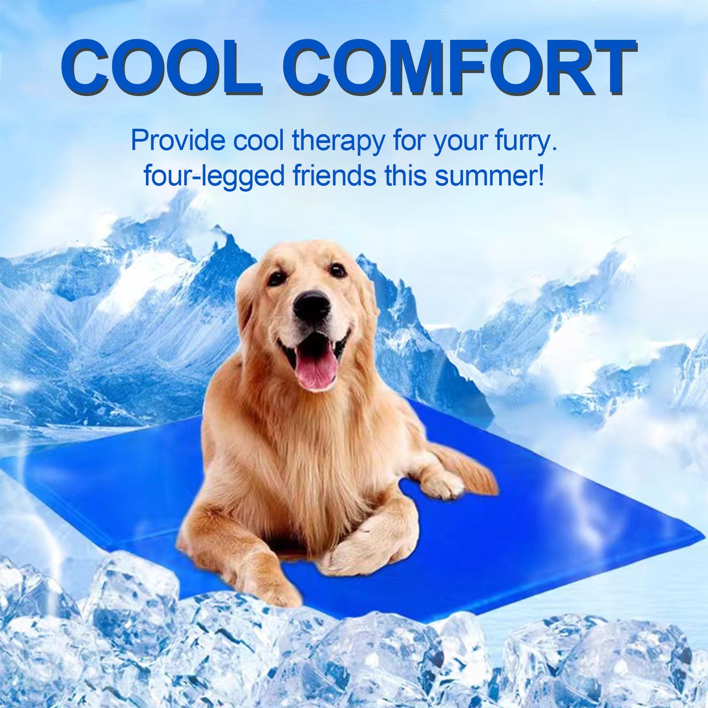 Pet Cooling Mat For Dogs and Cats