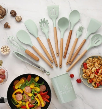 Silicone Kitchenware Cooking Utensils Set