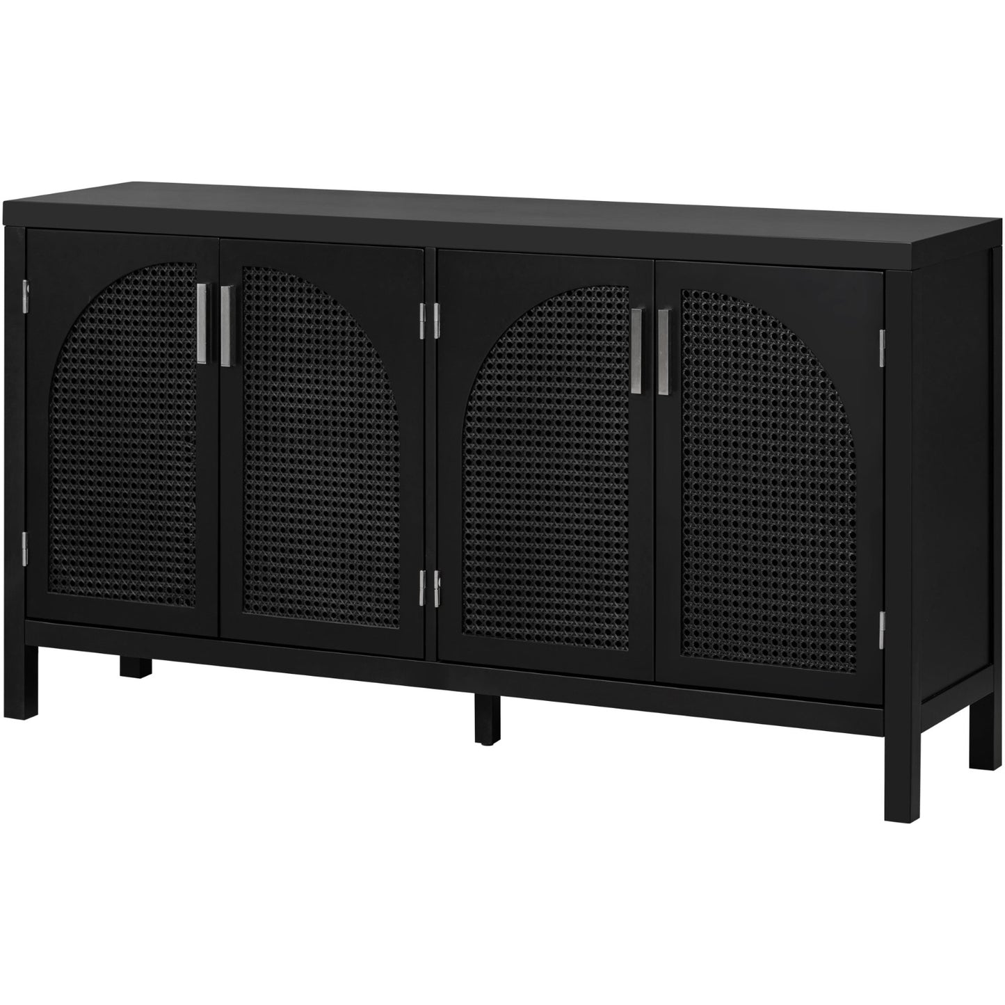 TREXM Sideboard With Rattan Door