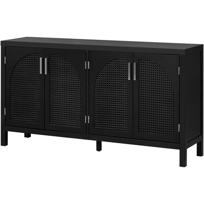 TREXM Sideboard With Rattan Door