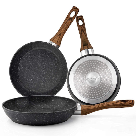 3-Piece Nonstick Saucepan