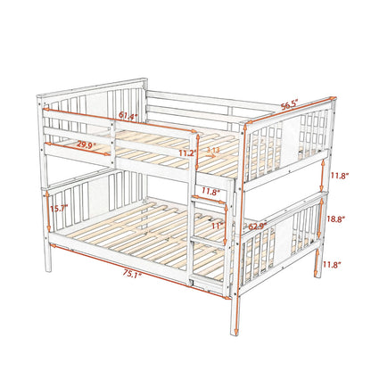 Full Bunk Bed With Ladder