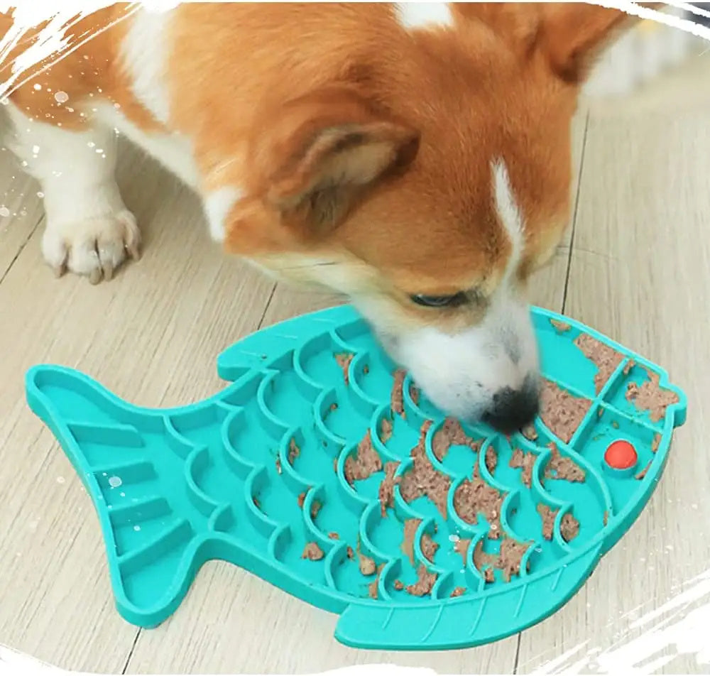 Silicone Slow Feed Lick Mat For Dogs