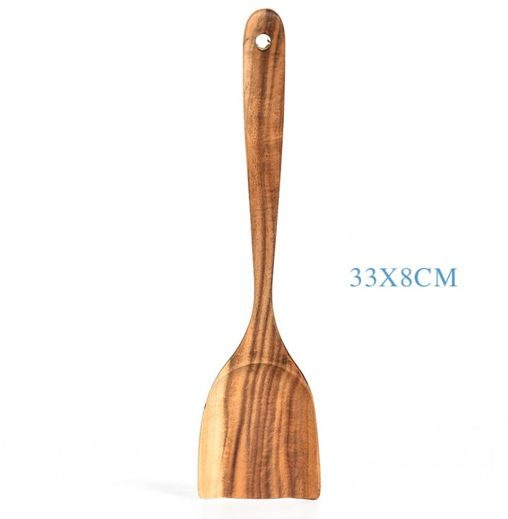 Teak Natural Wood Cooking Utensils