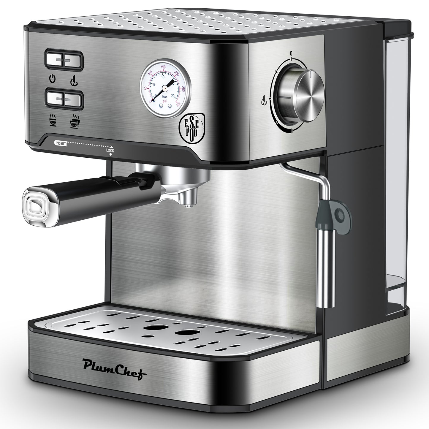 Professional Espresso Machine with Milk Frother