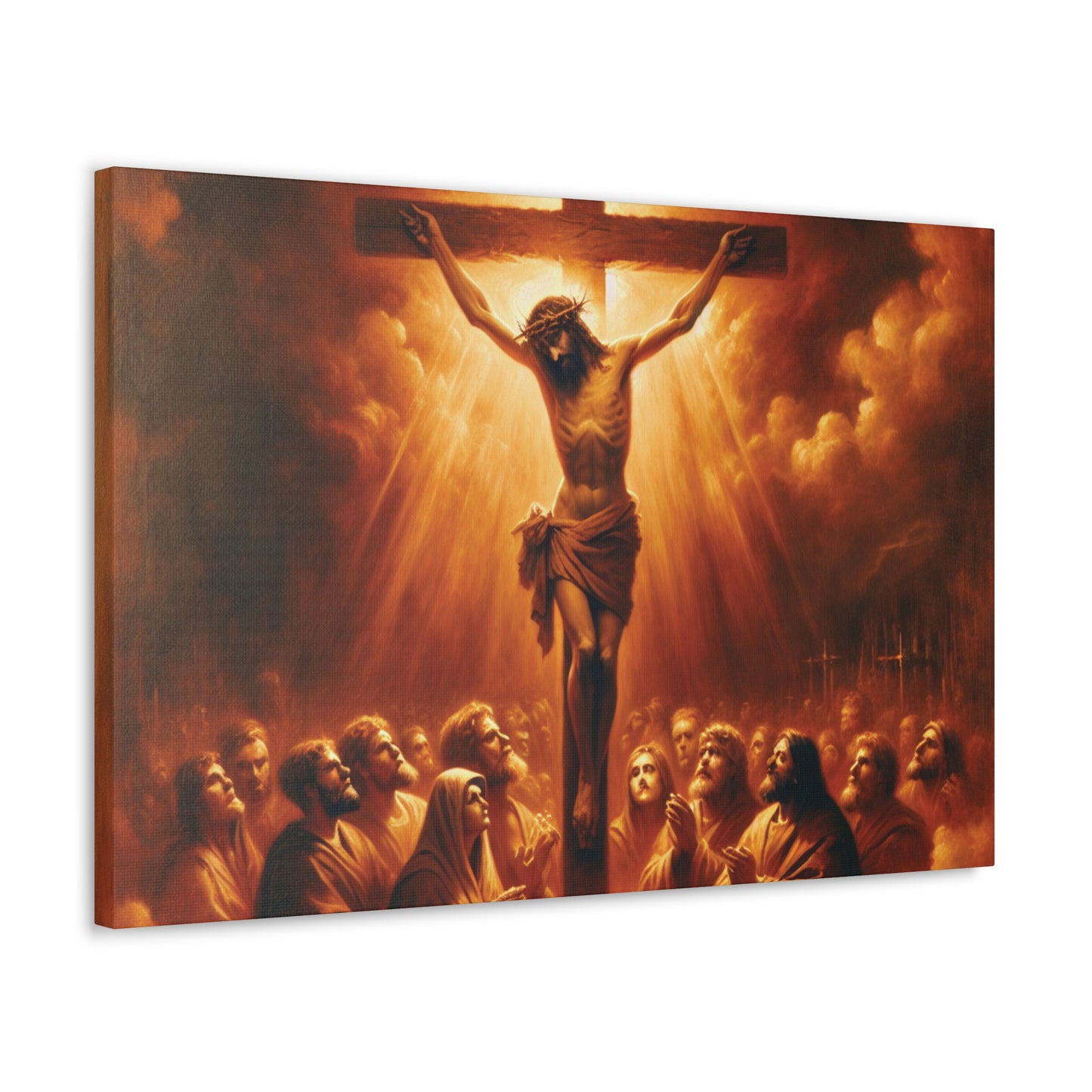 Crucifixion Canvas Wall Art