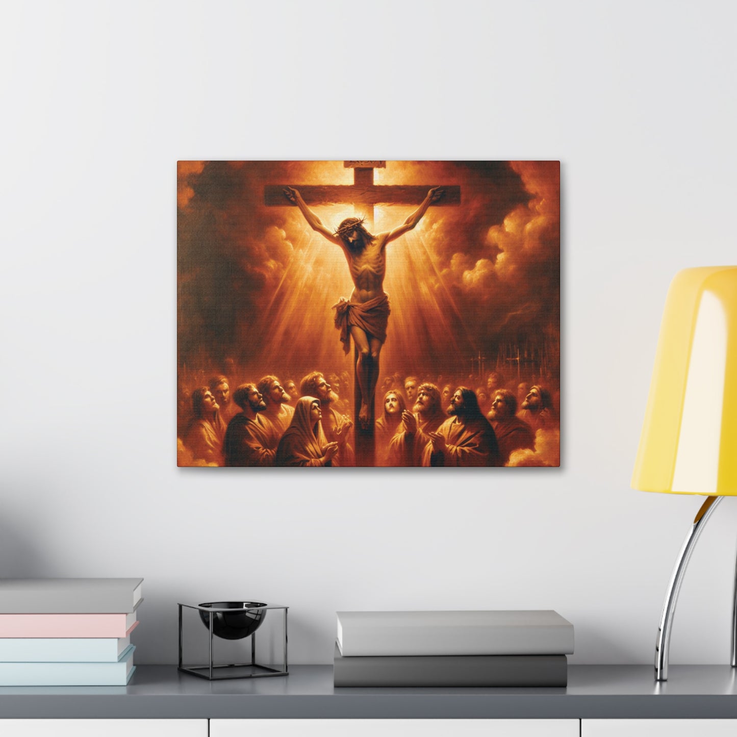 Crucifixion Canvas Wall Art