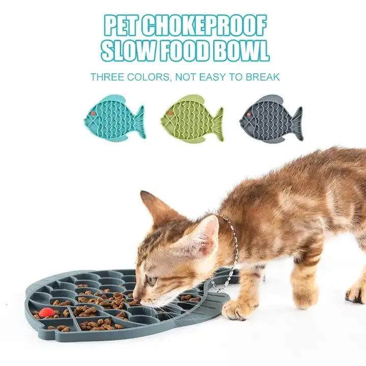 Silicone Slow Feed Lick Mat For Dogs