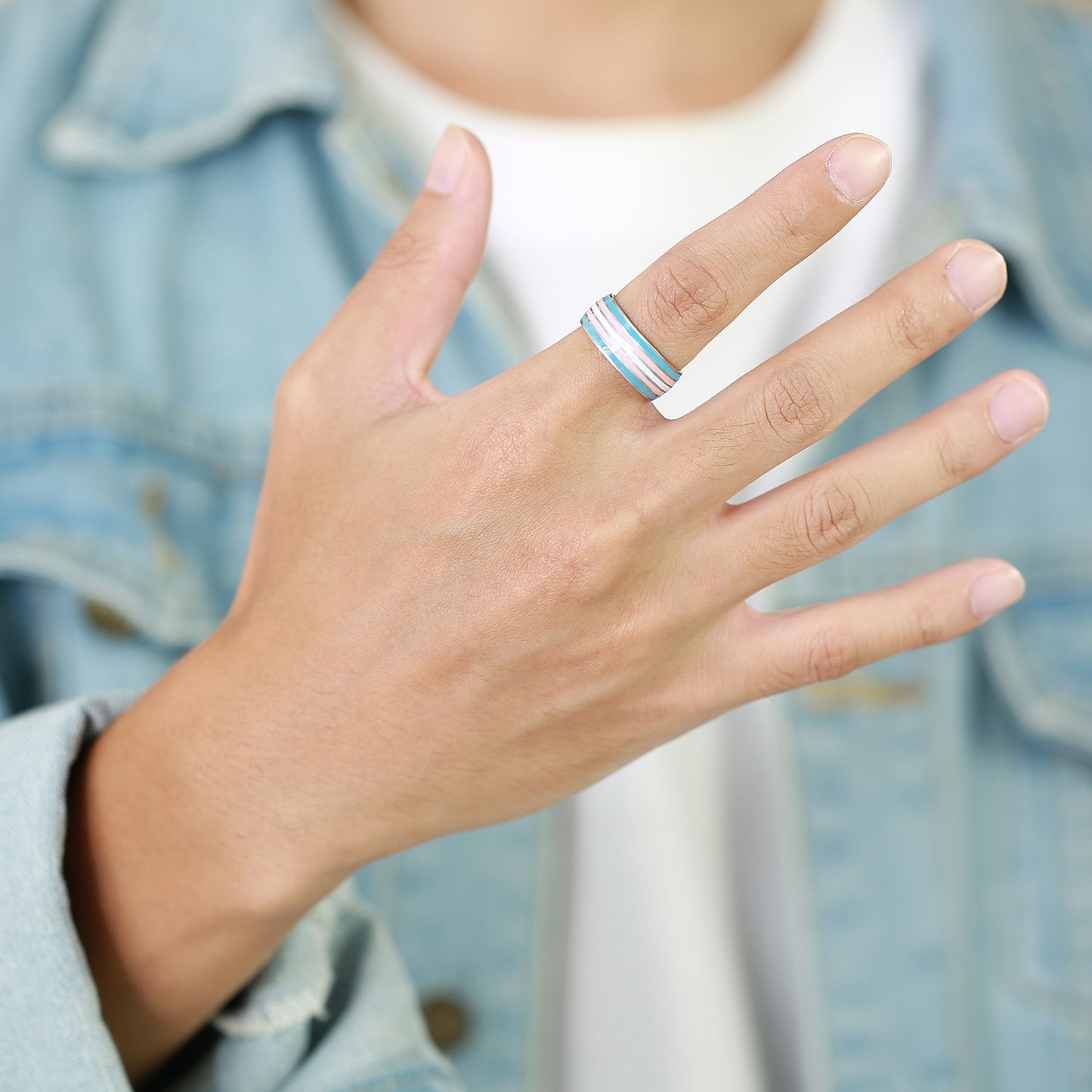 Plain Band Flag Ring