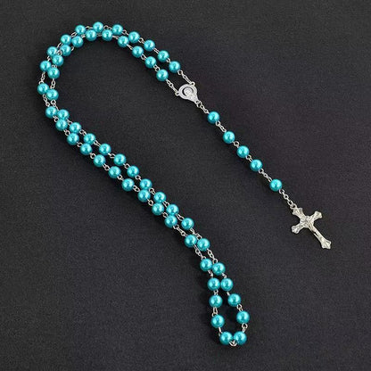 Imitation Pearl Rosary