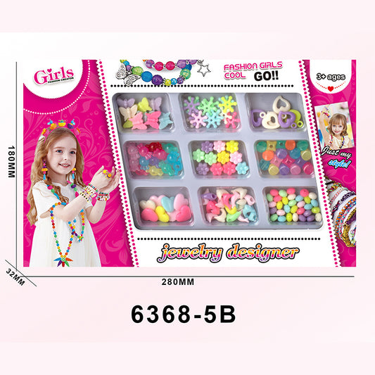 DIY Handmade Bead Jewelry Gift Box For Children