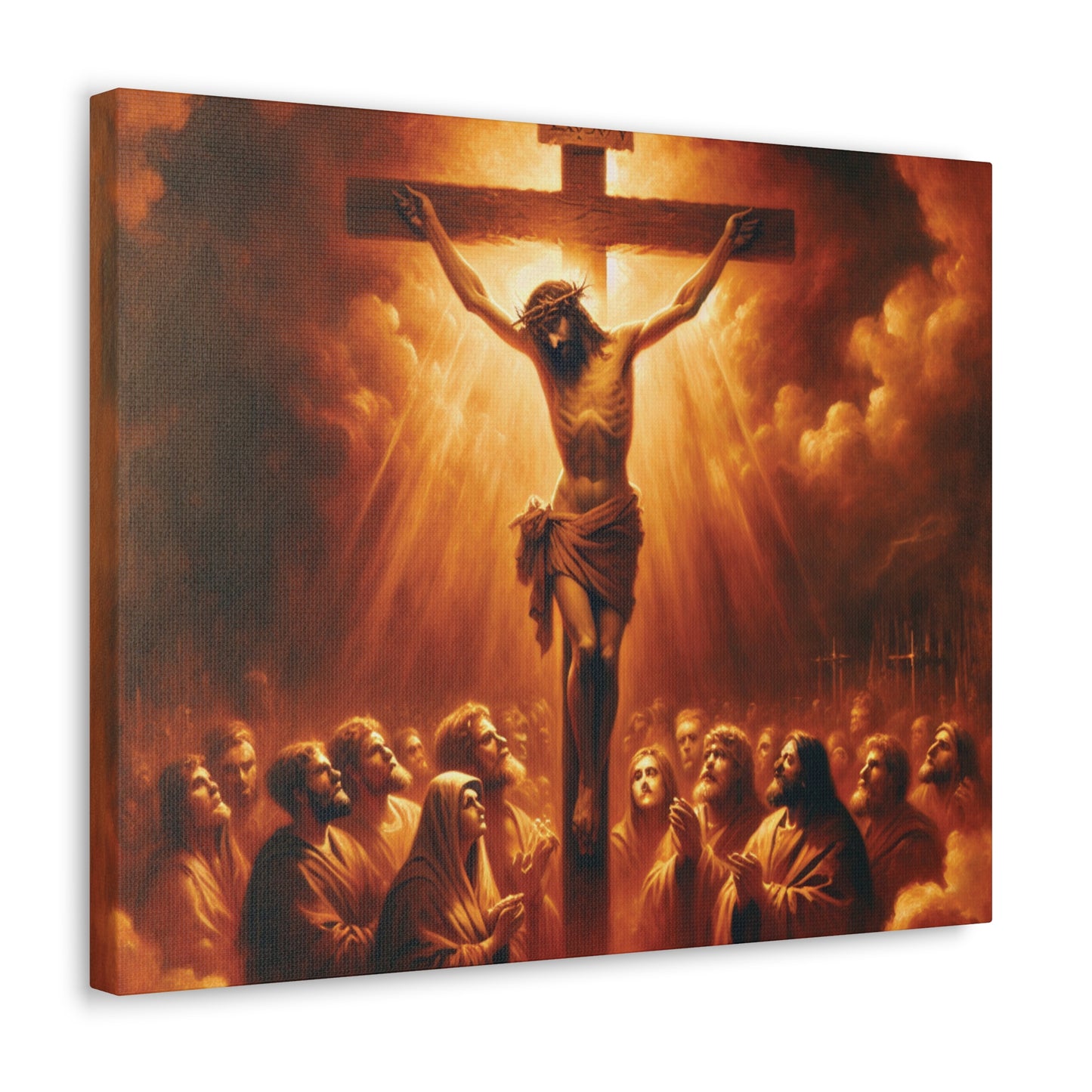 Crucifixion Canvas Wall Art