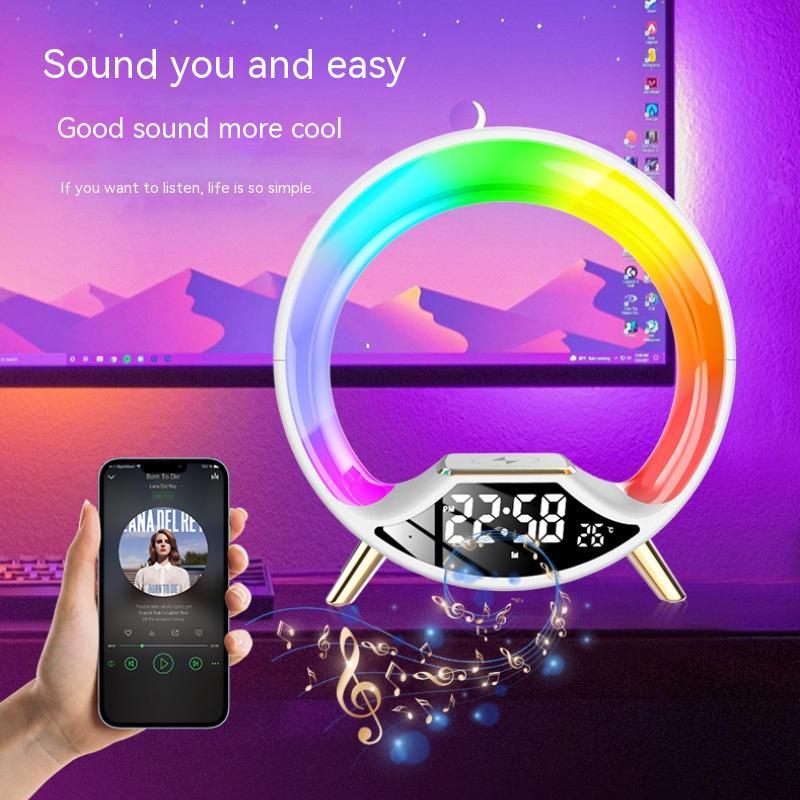 Wireless Charging Multifunctional Bluetooth Speaker & Night Light