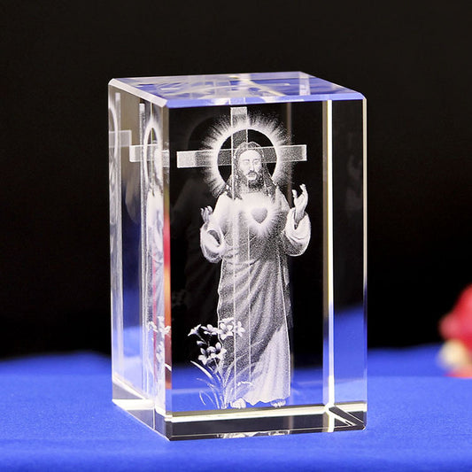 Christian Souvenirs 3d Crystal